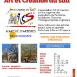 Marché d'artistes Aix en Provence 2023